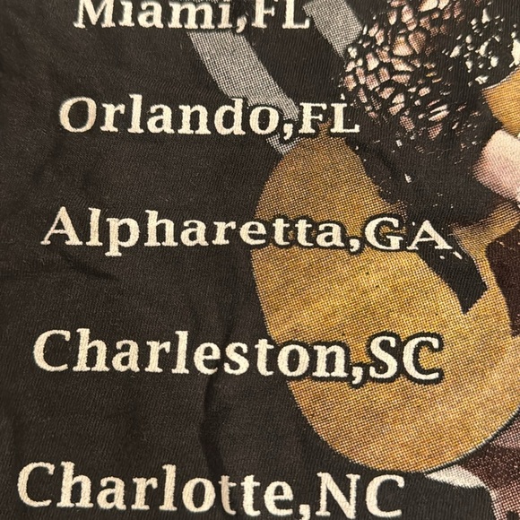 2016 Ellie Goulding Delirium Music Tour Graphic Concert T-shirt Unisex Black - Picture 10 of 10